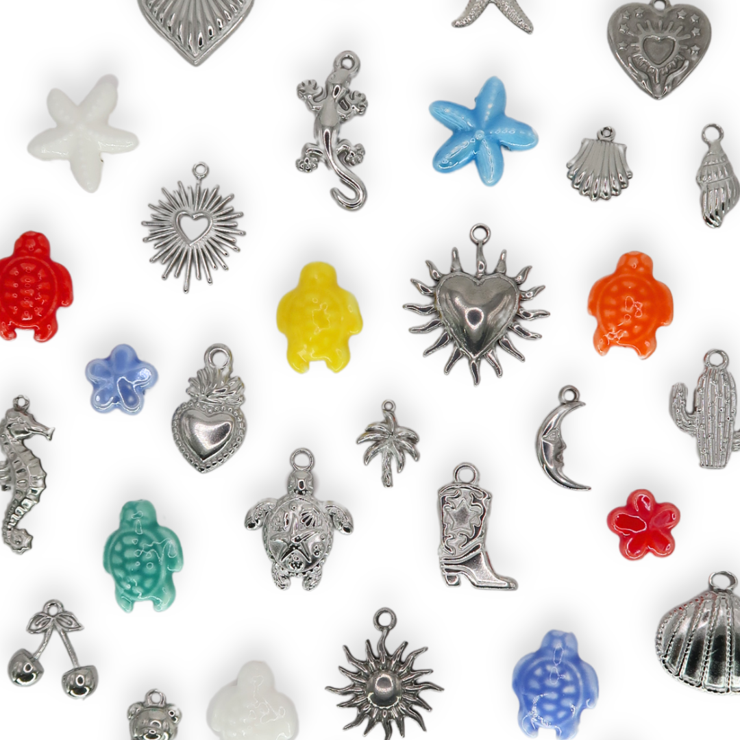 Mono boucle charms | Argent | À composer