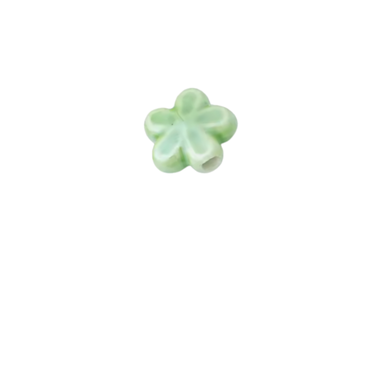 Fleur verte - Céramique