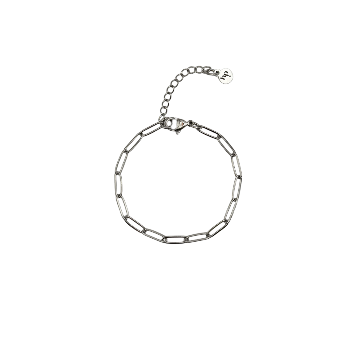 Chaîne trombone | Bracelet - Argent