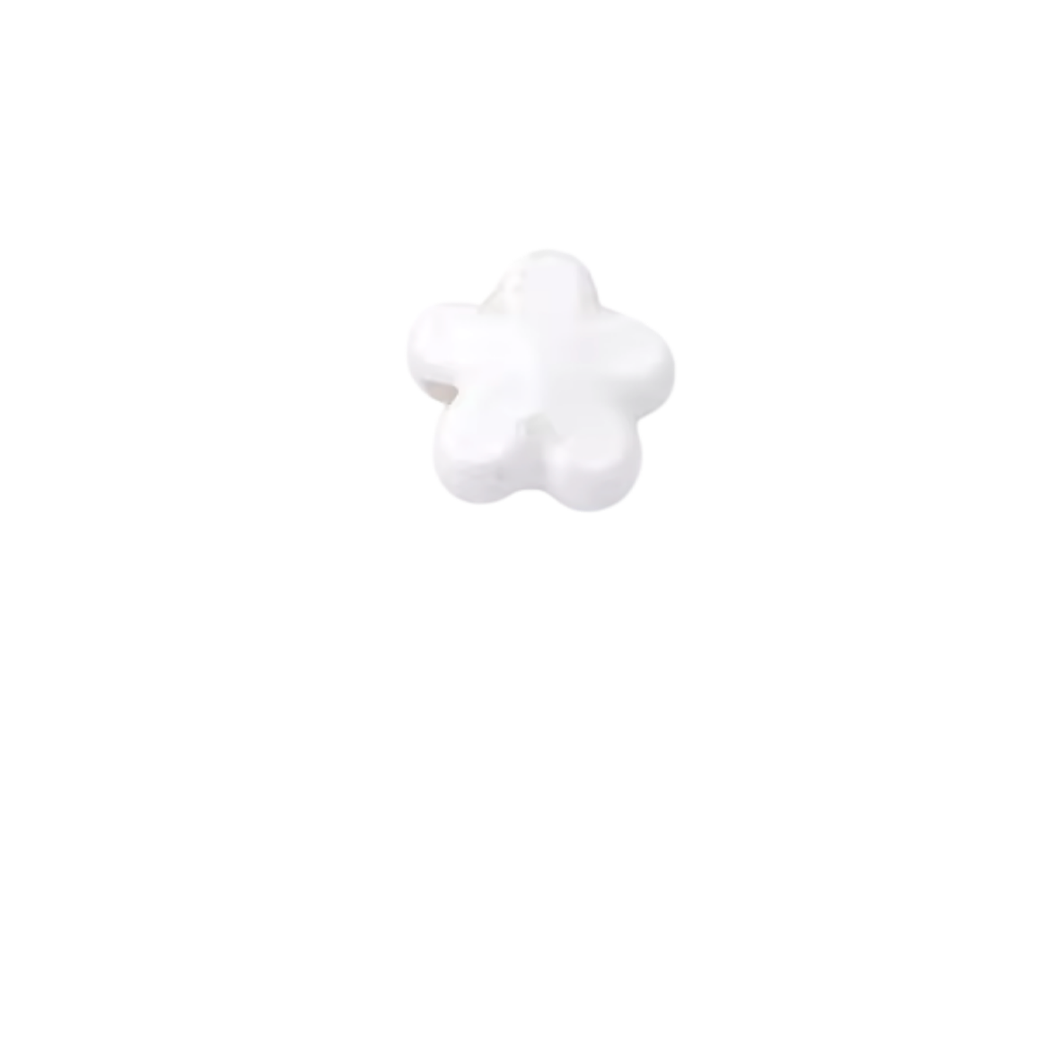 Fleur blanche - Céramique