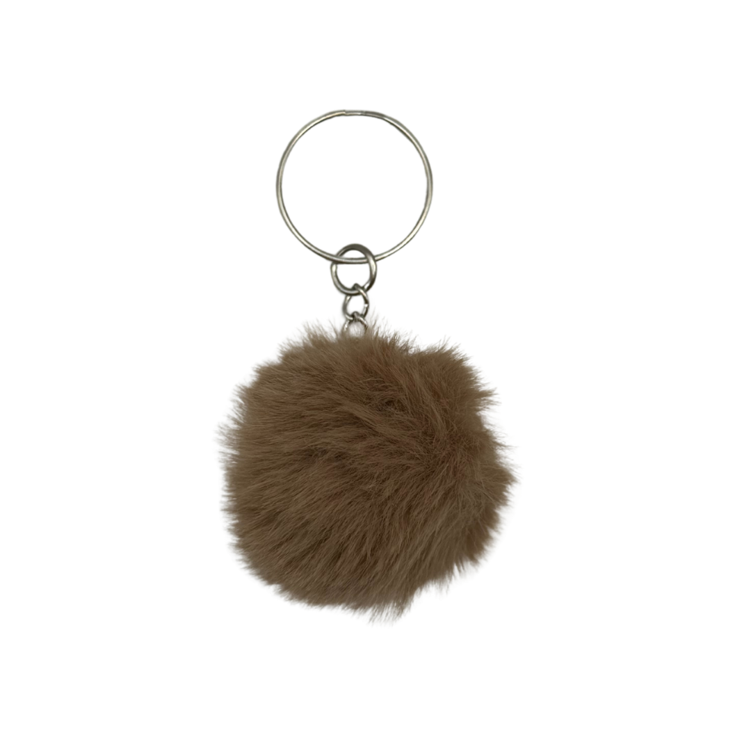 Mini pompon marron