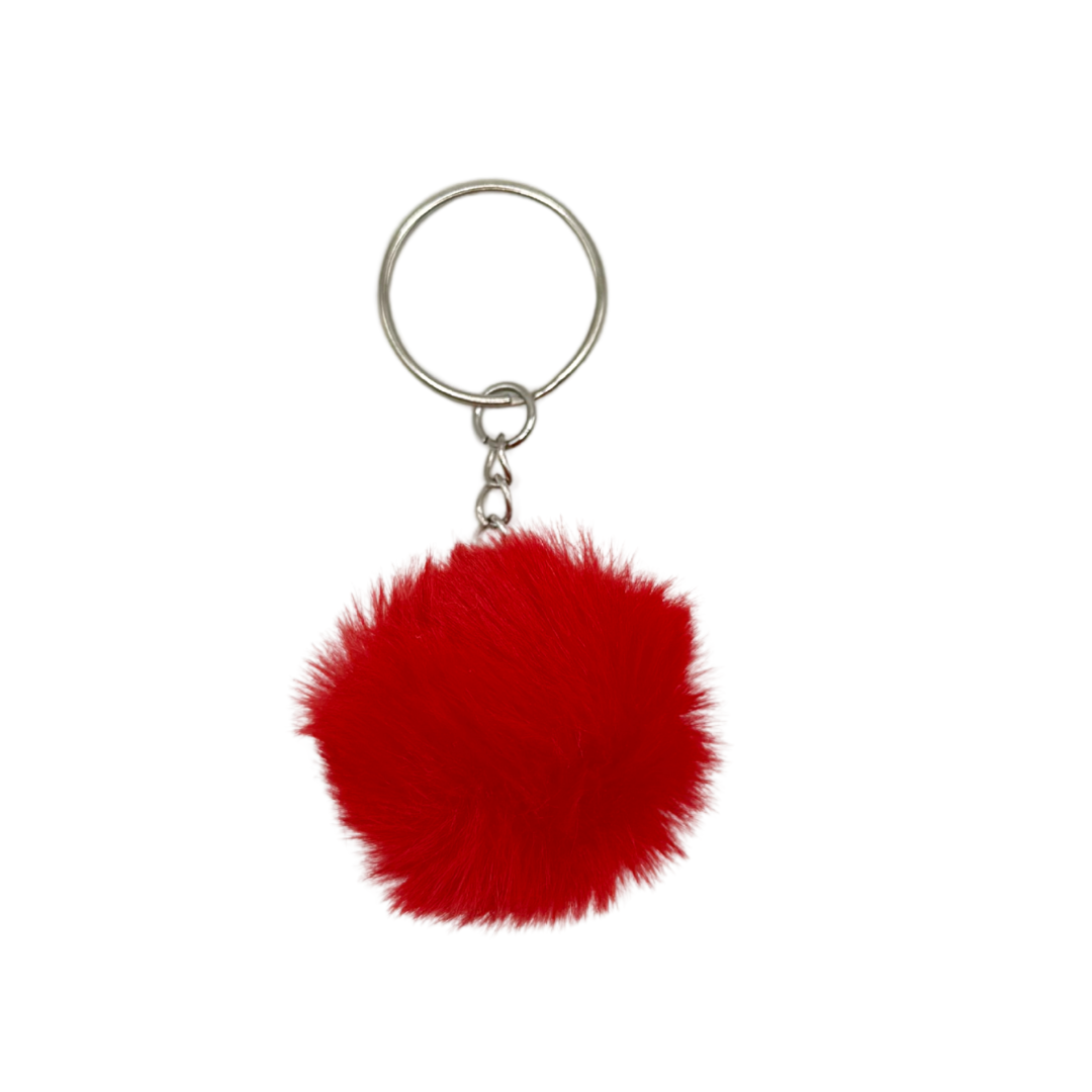 Mini pompon rouge