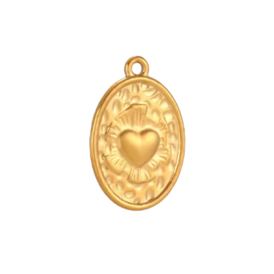 Médaillon coeur - Or