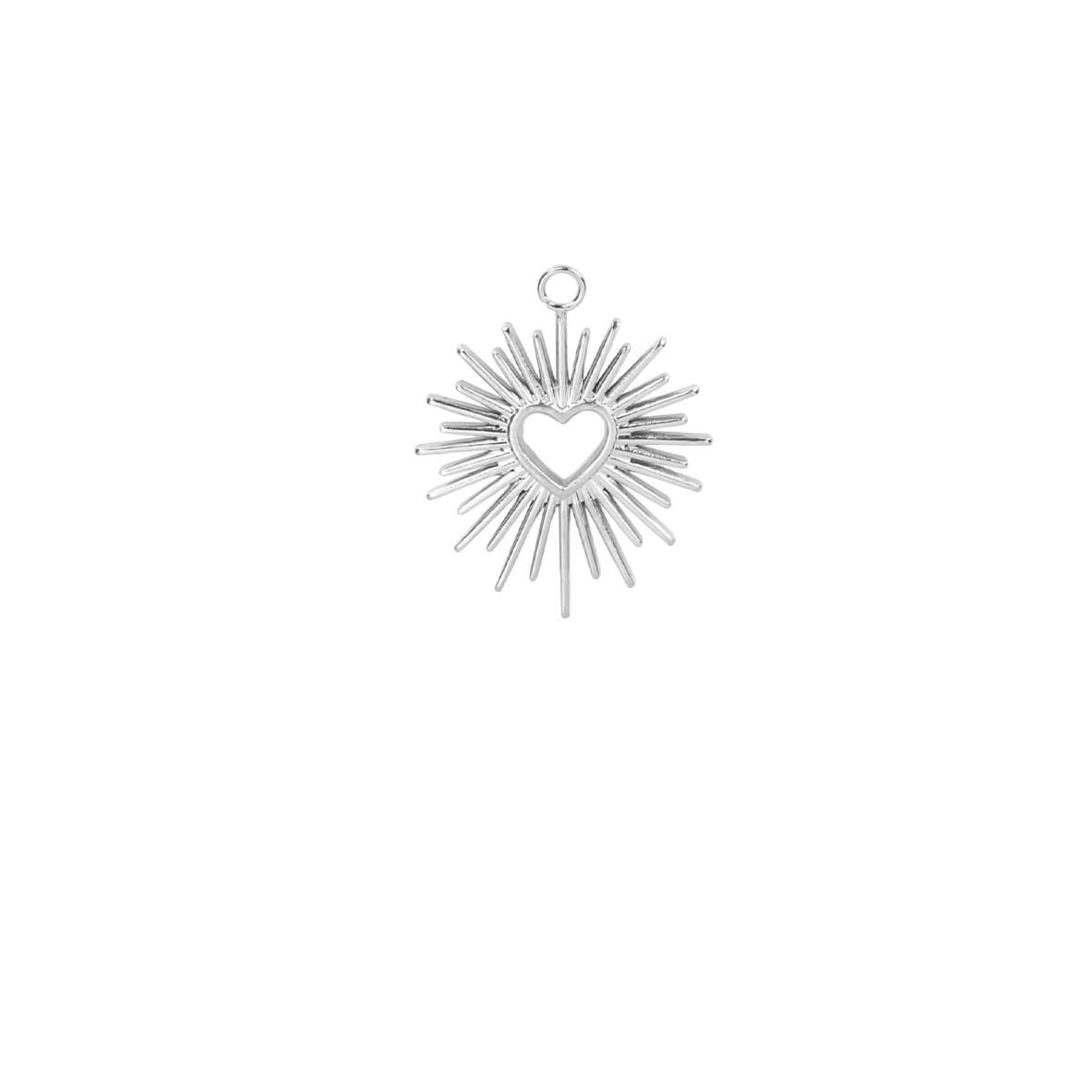 Coeur étincelant - Argent