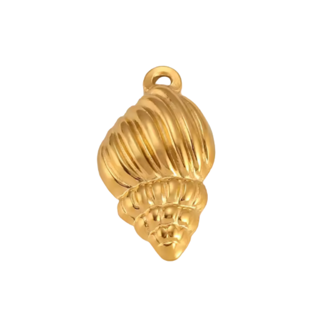 Coquillage bulot - Or