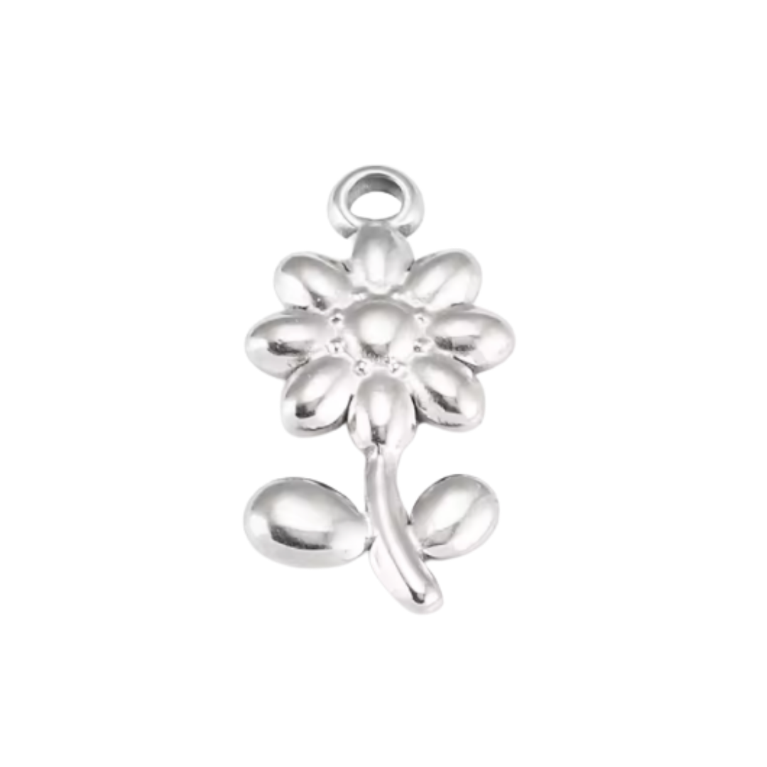 Fleur champêtre - Argent