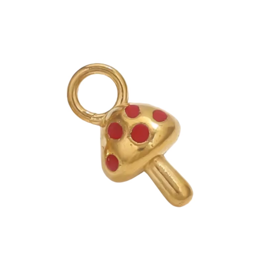 Champignon rouge - Or