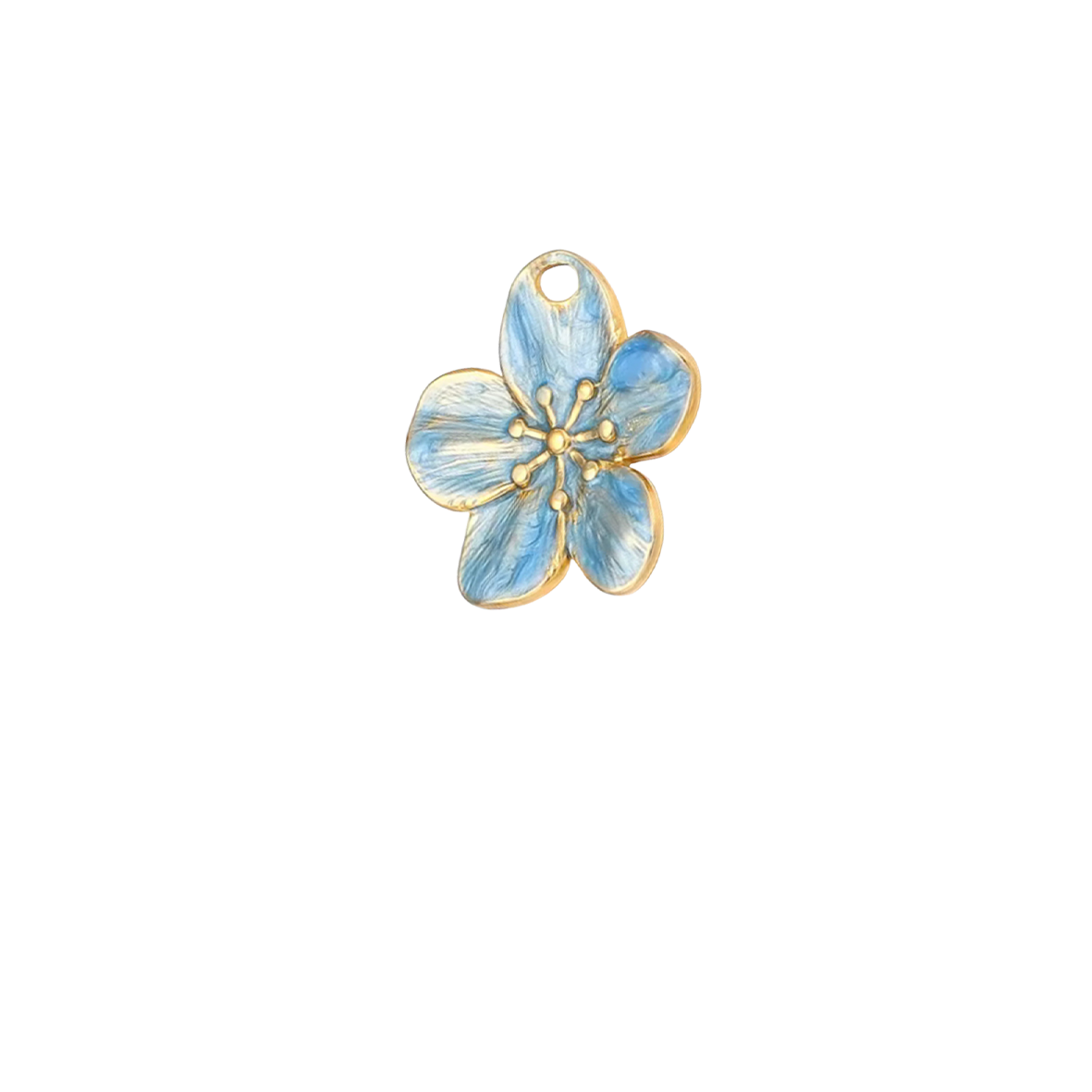 Fleur bleue - Or