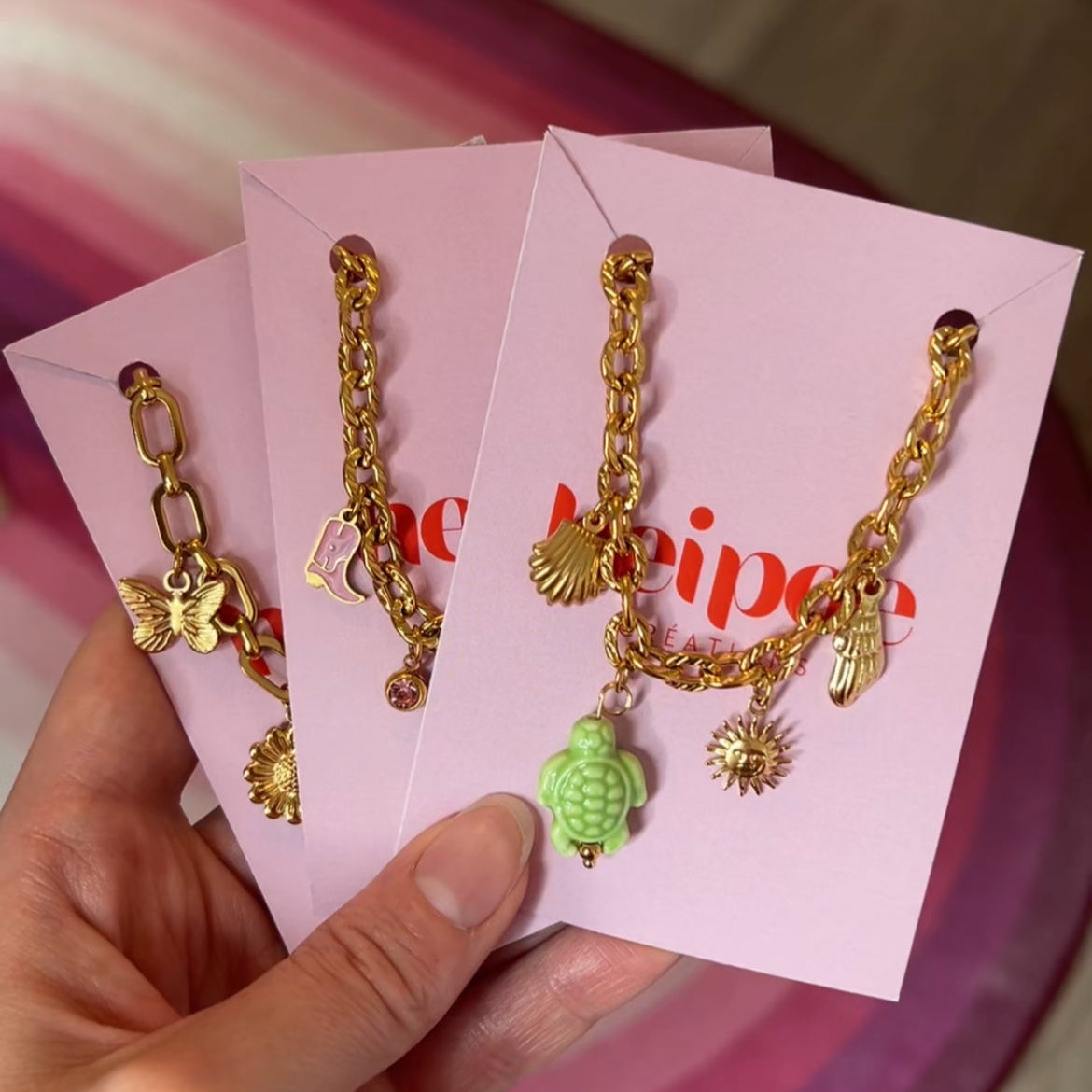 Bracelet charms | Or | À composer