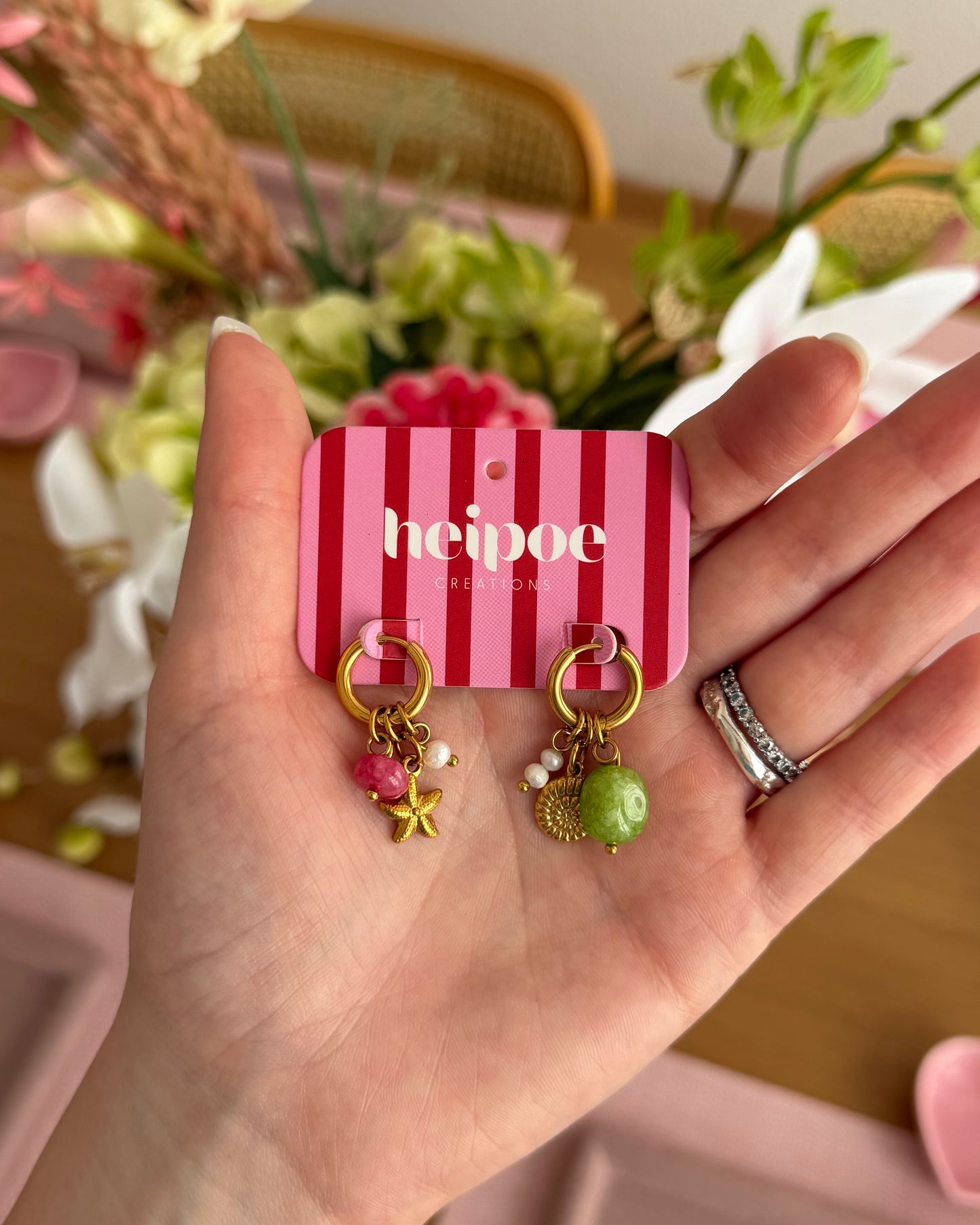 Boucles d’oreilles interchangeables - Tropicana