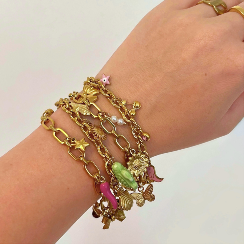 Bracelet charms | Or | À composer