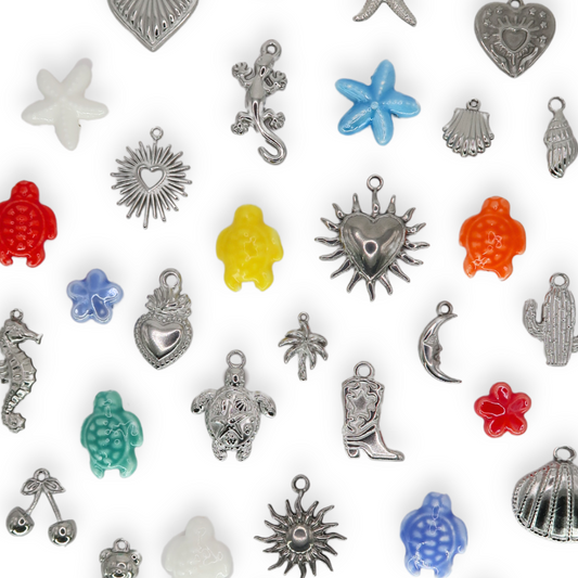 Collier charms | Argent | À composer