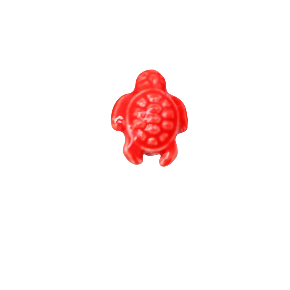 Tortue rouge - Céramique