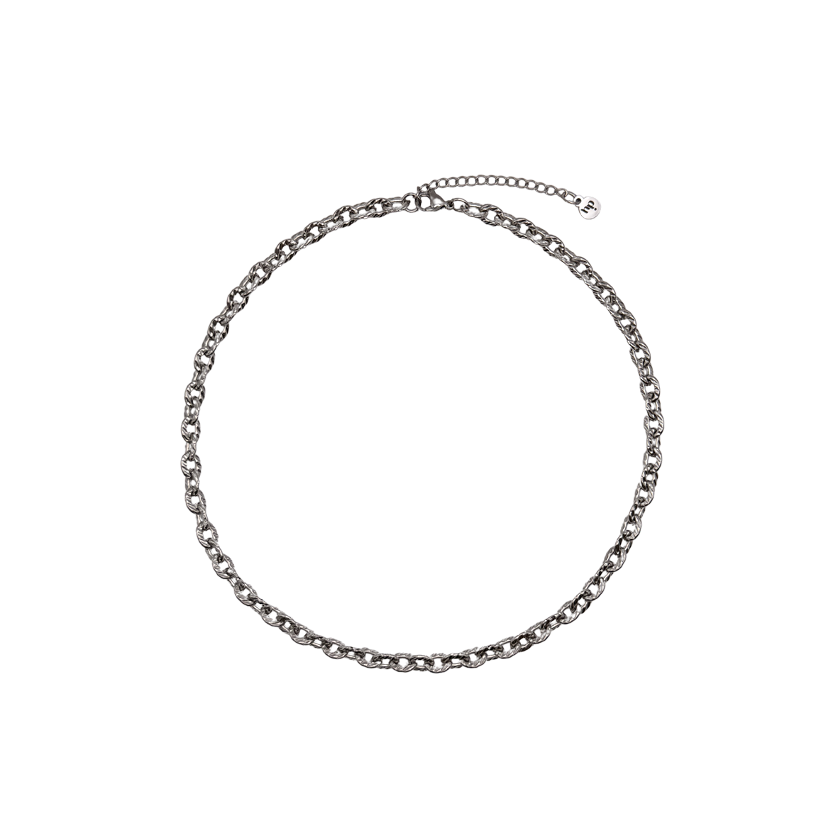 Chaîne cordage | Collier - Argent