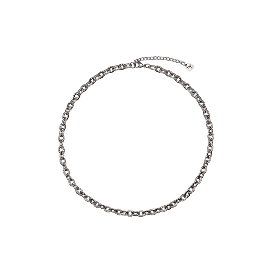 Chaîne cordage | Collier - Argent