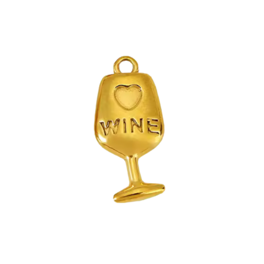 Verre de vin - Or