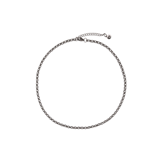 Chaîne forçat fine | Collier - Argent