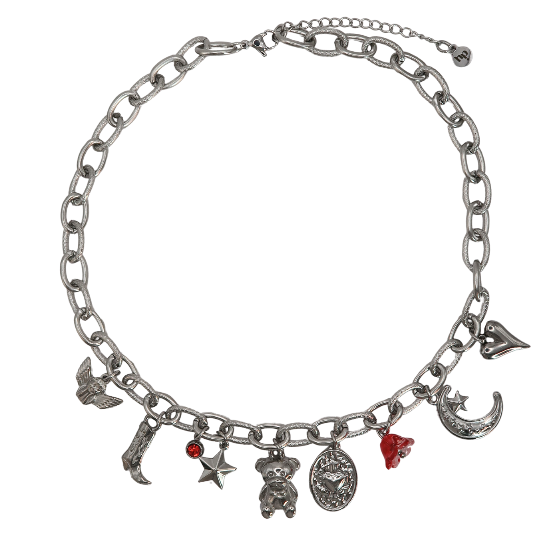 Collier charms | Argent | À composer