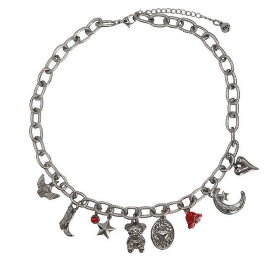 Collier charms | Argent | À composer