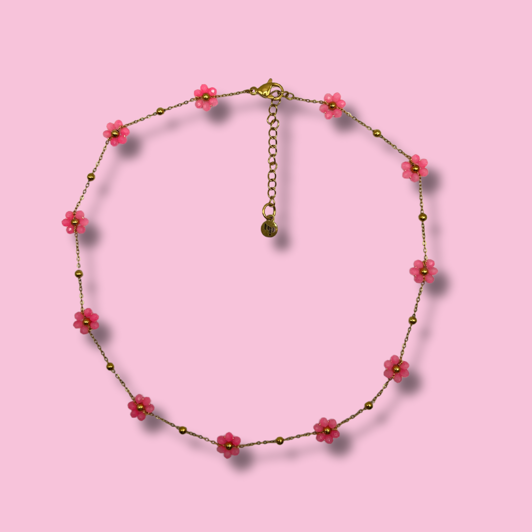 Collier Bloom rose