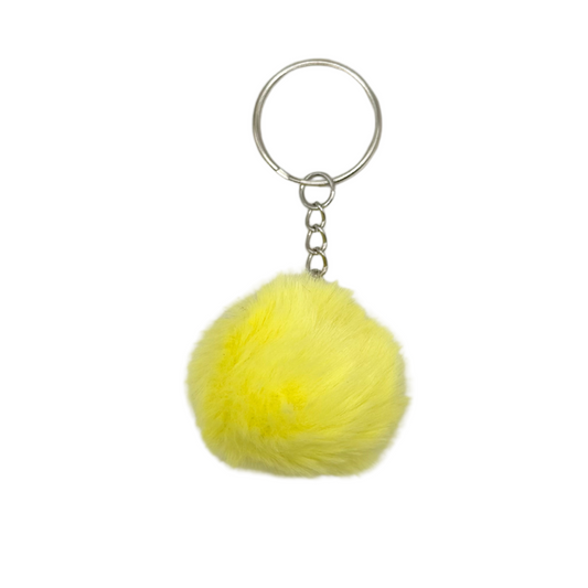 Mini pompon jaune