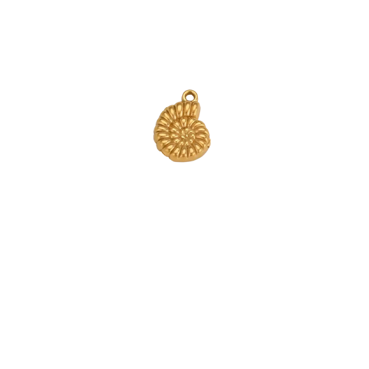 Coquillage spirale - Or