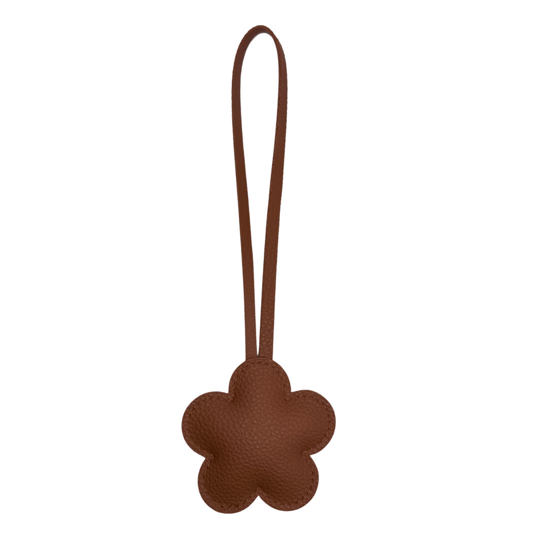 Fleur - Effet cuir