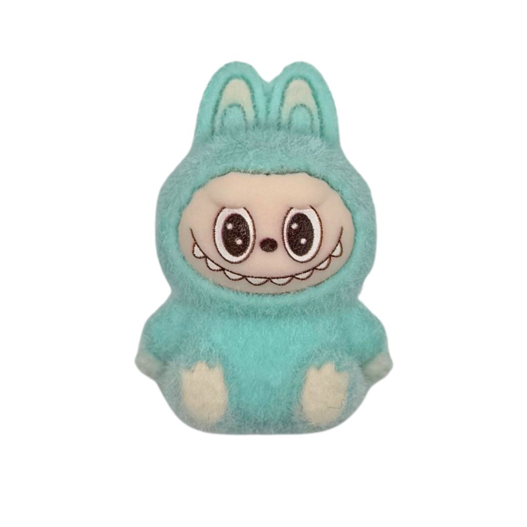 Mini labubu bleu