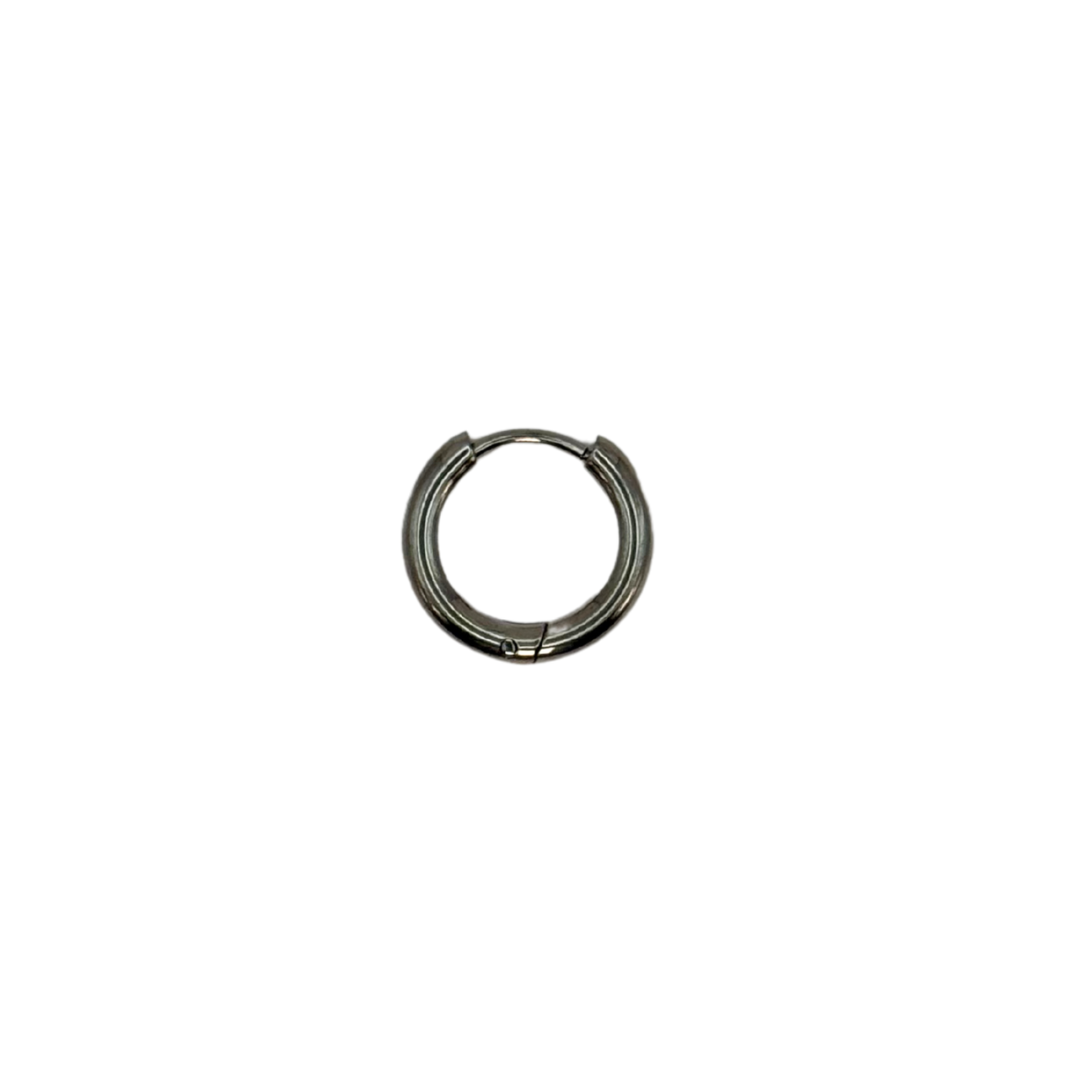 Anneau boucle d’oreille - Petit rond - Argent