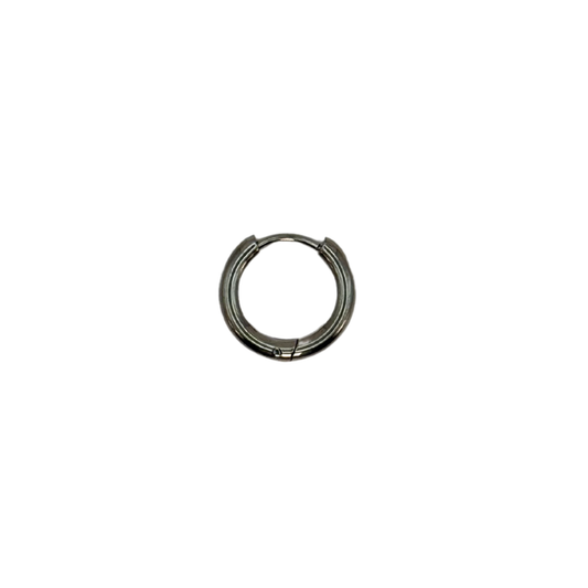 Anneau boucle d’oreille - Petit rond - Argent
