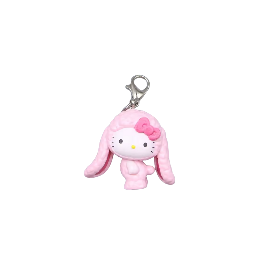 Mini Hello Kitty - Lapin rose
