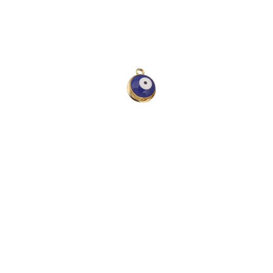 Oeil bleu - Or