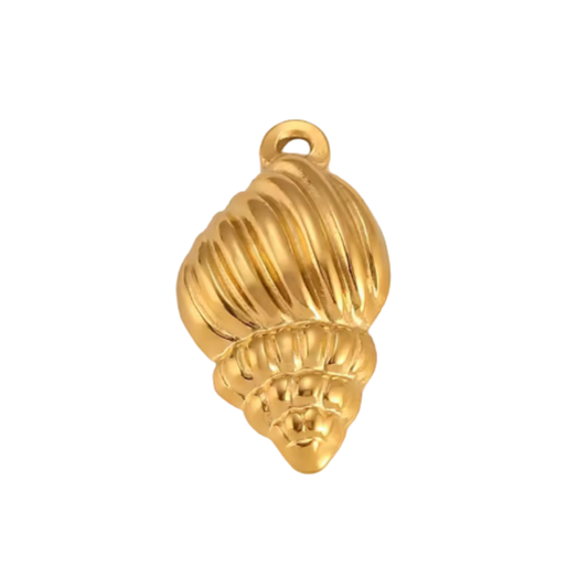 Coquillage bulot - Or
