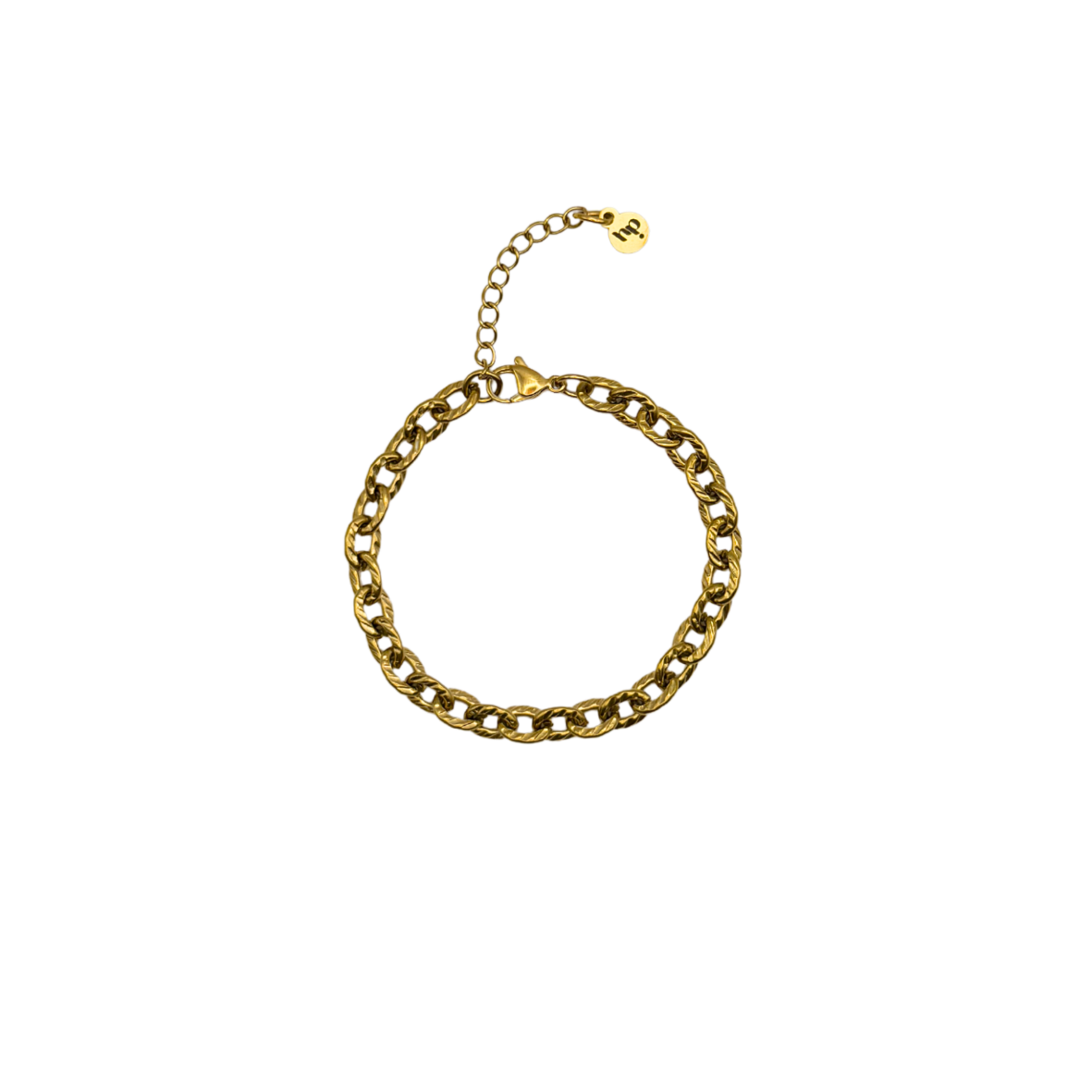 Chaîne cordage | Bracelet - Or