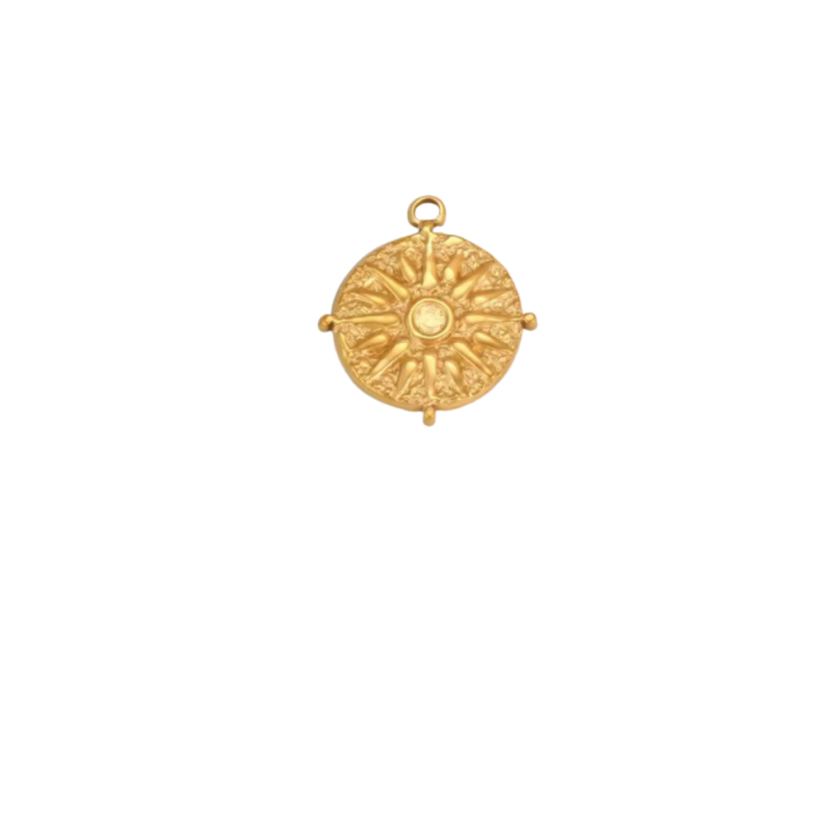 Médaille soleil étincelant
