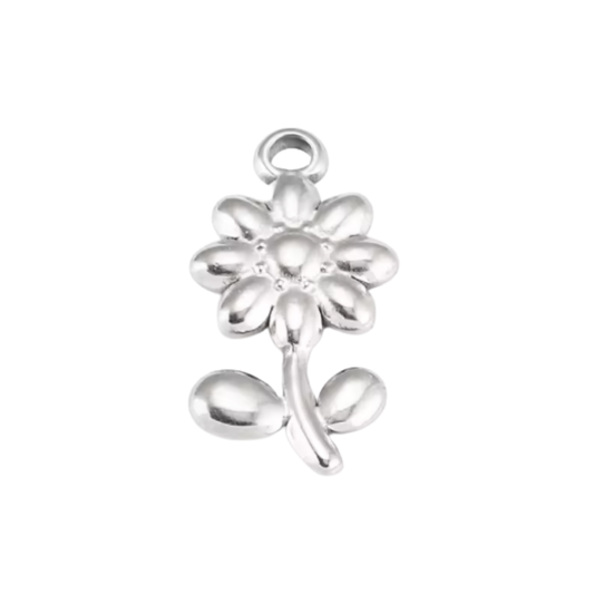 Fleur champêtre - Argent