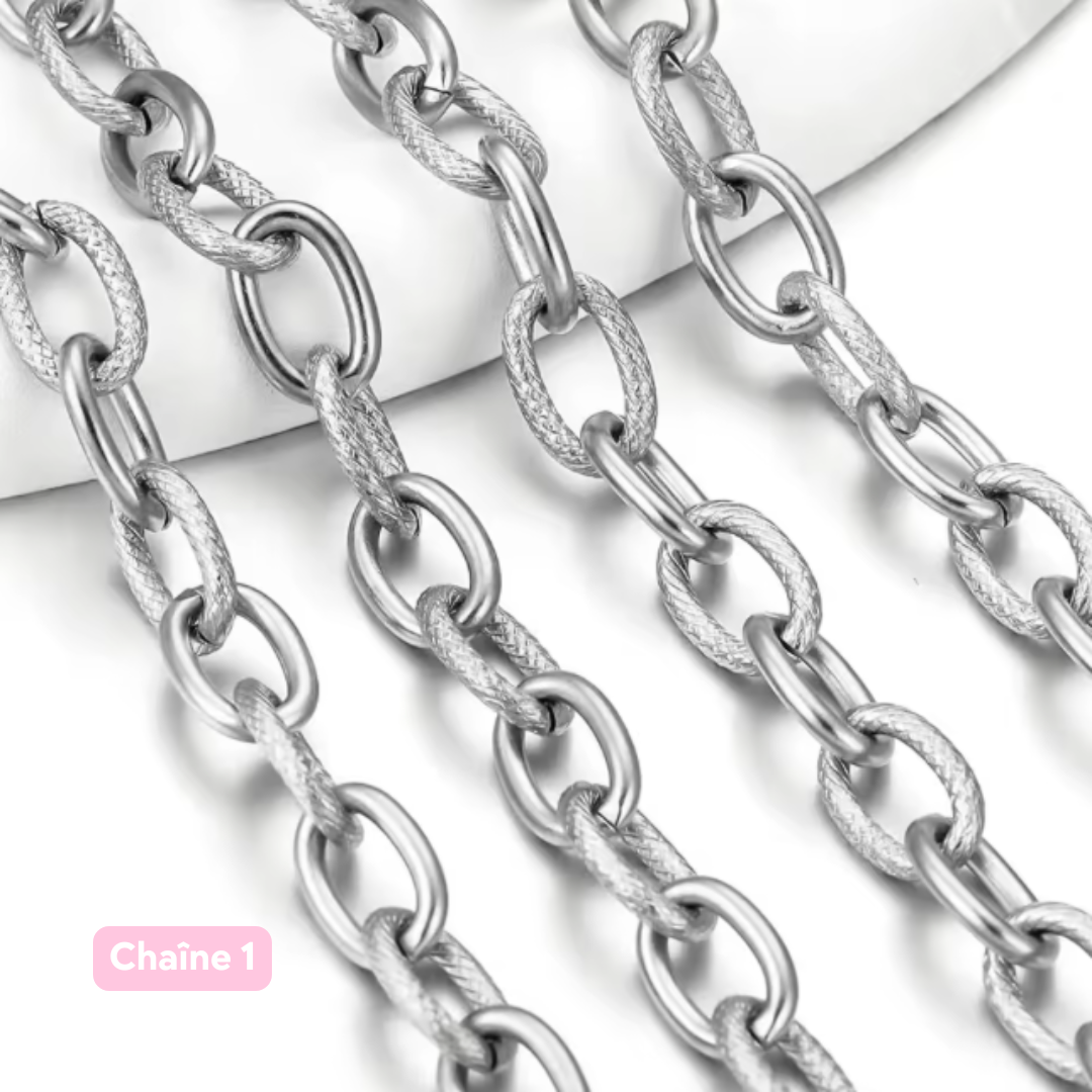 Collier charms | Argent | À composer