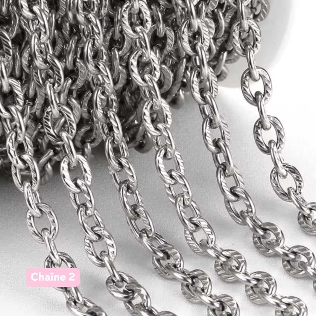 Collier charms | Argent | À composer