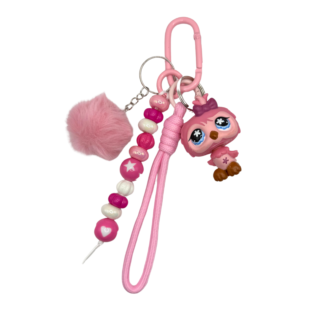 Grigri LPS - Hibou rose