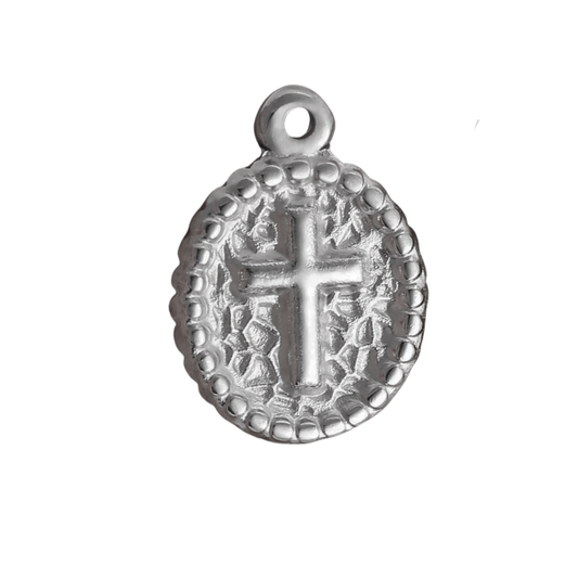Médaillon croix - Argent