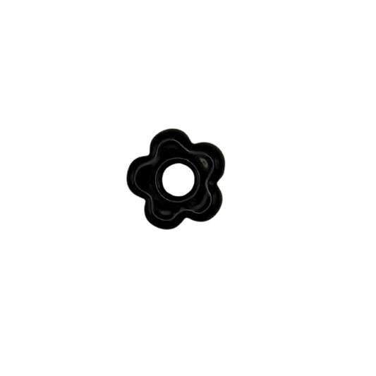 Mini fleur - Noir