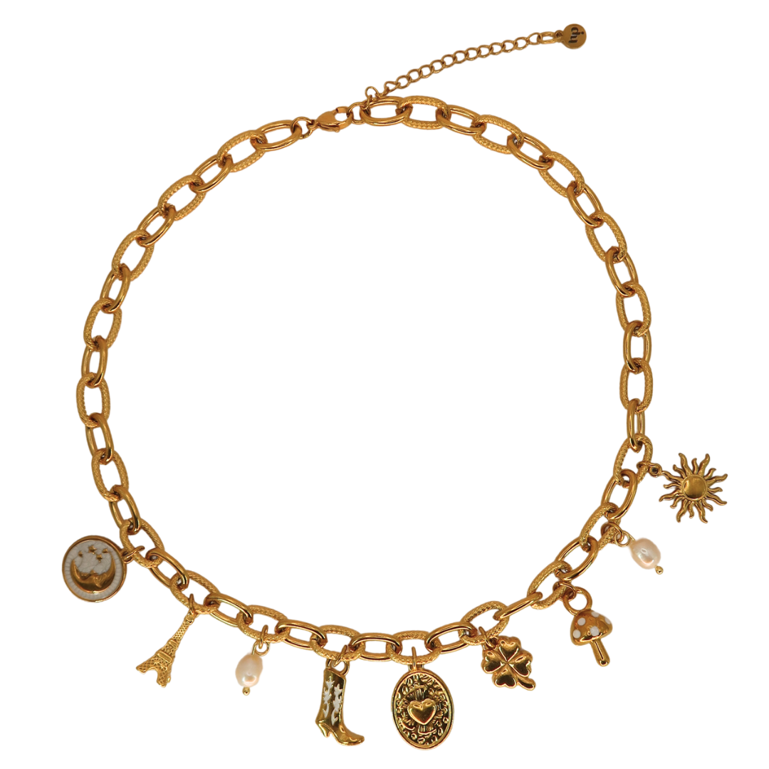Collier charms | Or | À composer