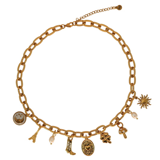 Collier charms | Or | À composer