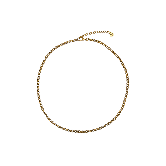 Chaîne forçat fine | Collier - Or