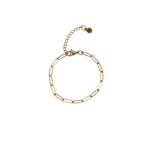 Chaîne trombone | Bracelet - Or