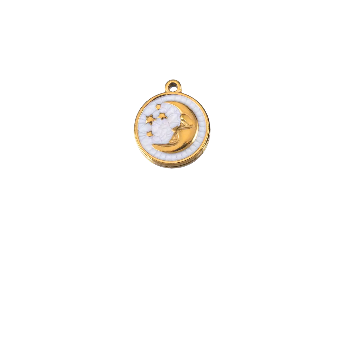 Lune médaille nacrée