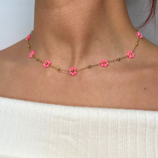 Collier Bloom rose