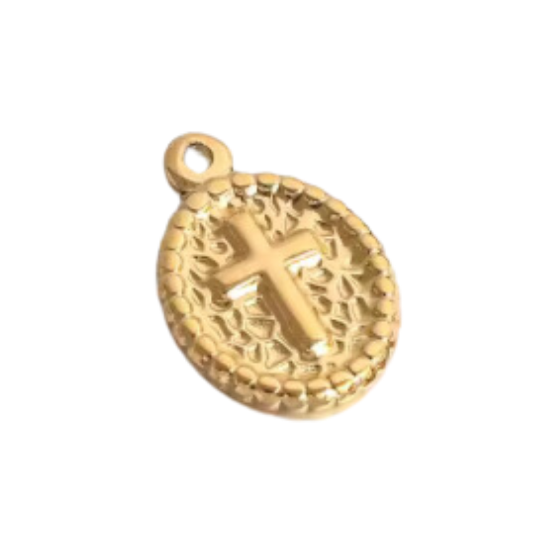 Médaillon croix - Or