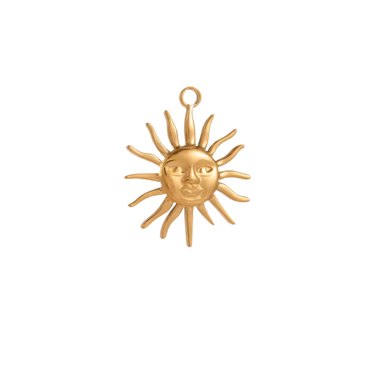 Soleil visage - Or