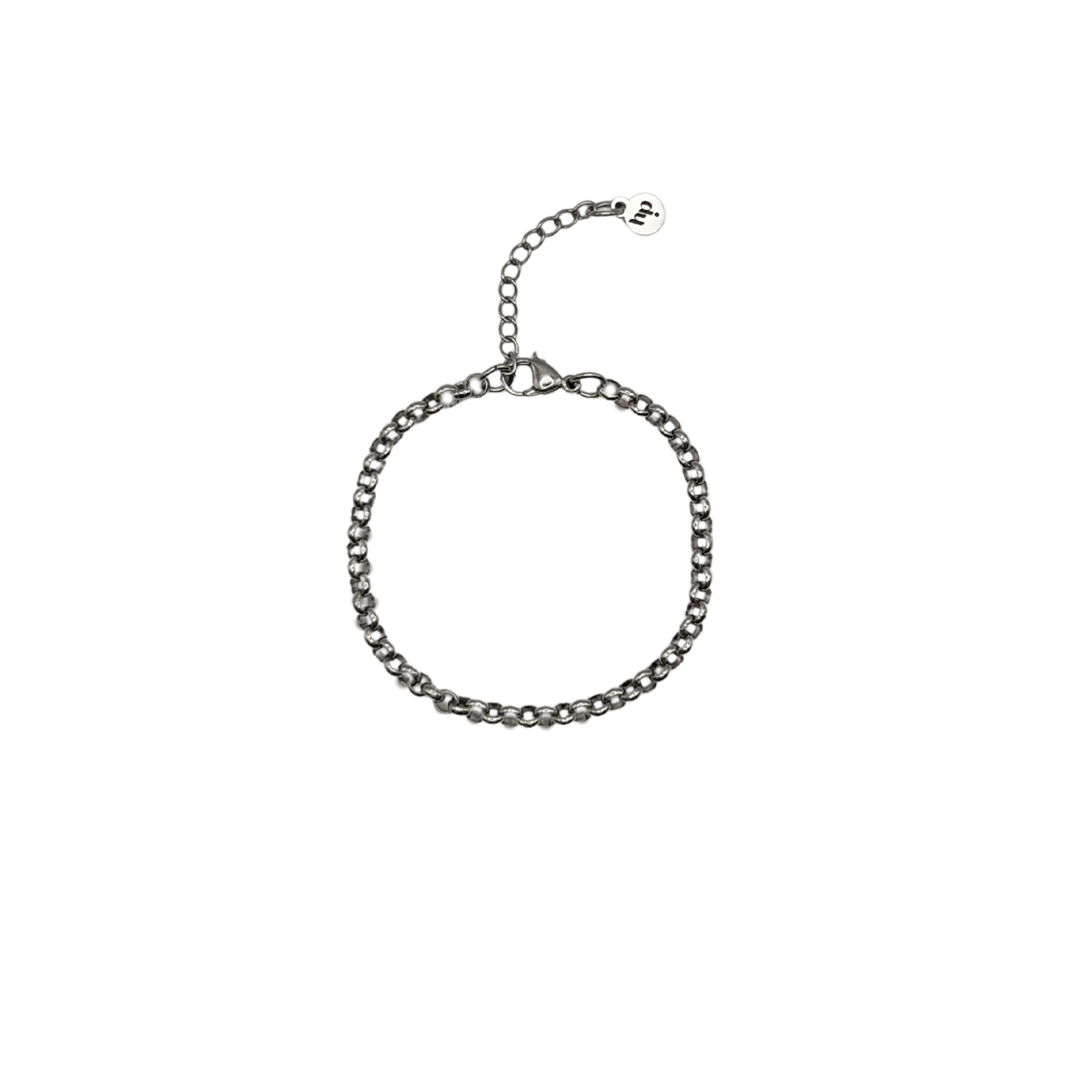 Chaîne forçat fine | Bracelet - Argent